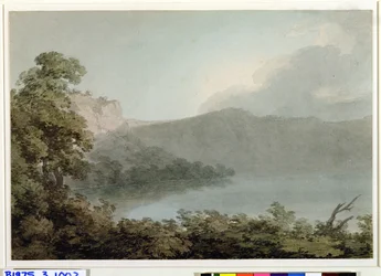 Lake of Vico Between Rome and Florence, 1783